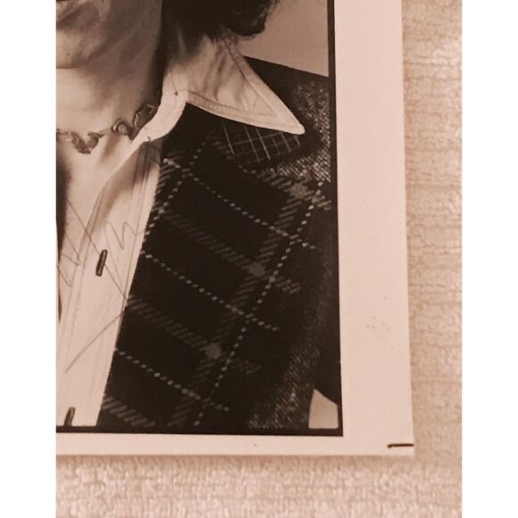 BILL WYMAN B&W Promo Photo Rolling Stones Press Photograph SIGNED AUTOGRAPHED - Picture 6 of 7